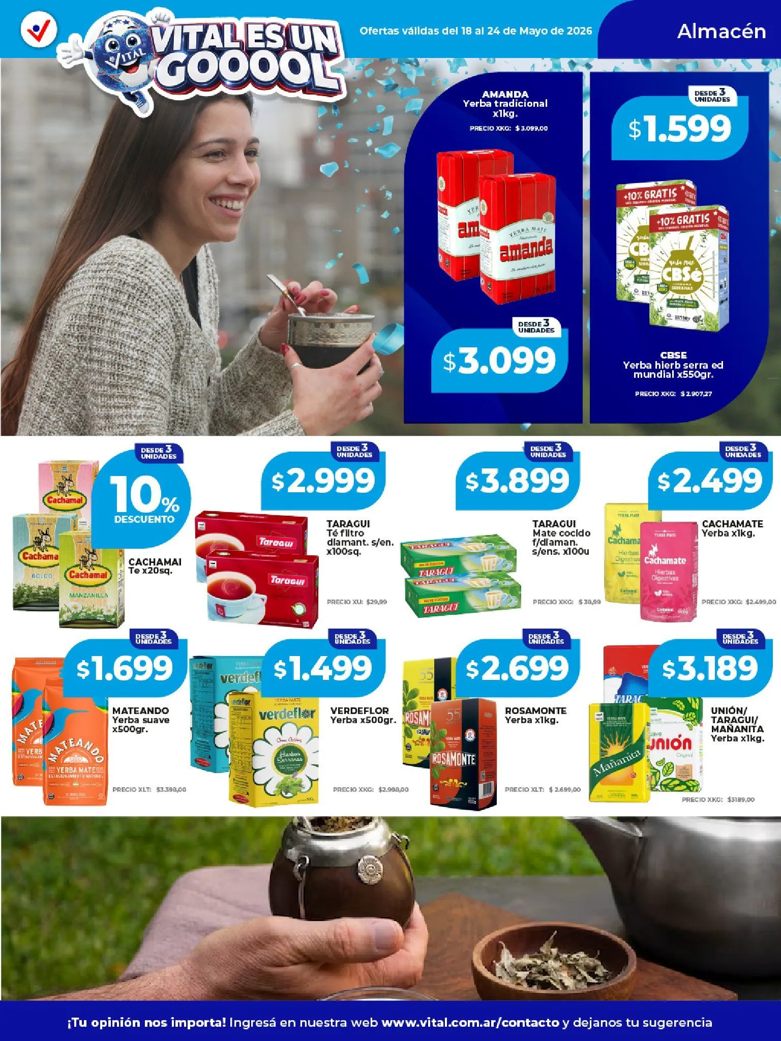 Ofertas de Vital Ofertas 18 de mayo al 24 de mayo 2026 - Página 14 del catálogo