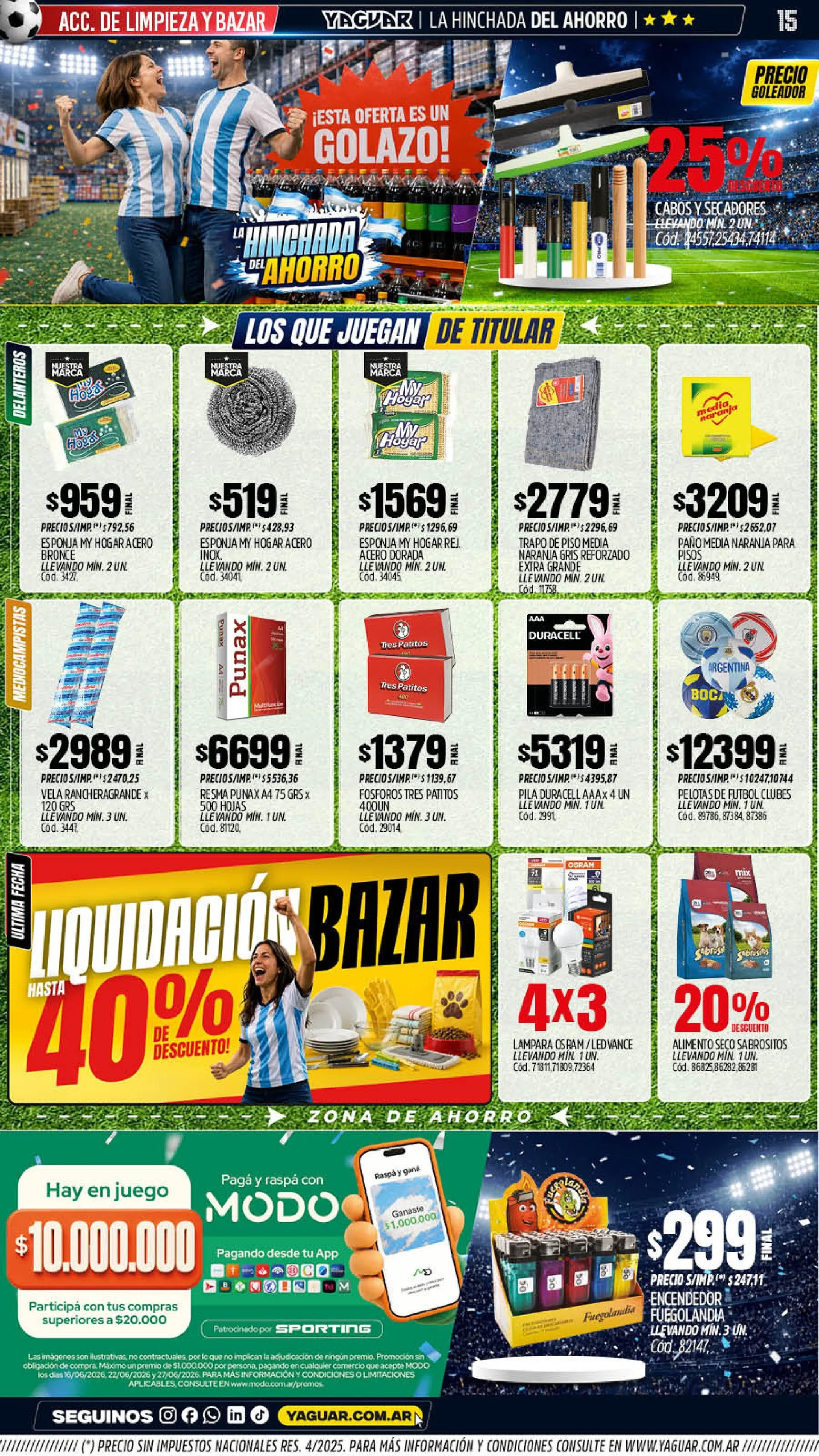 Ofertas de Yaguar Ofertas 22 de junio al 27 de junio 2026 - Página 14 del catálogo