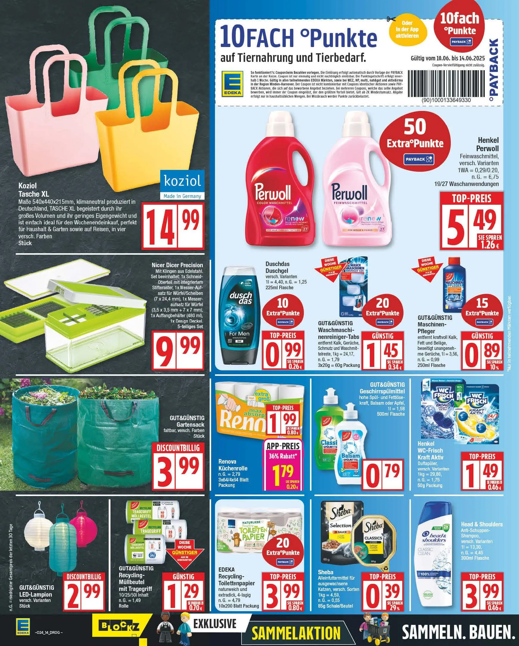 Edeka Angebote von 10. Juni bis 14. Juni 2025 - Prospekt seite 14