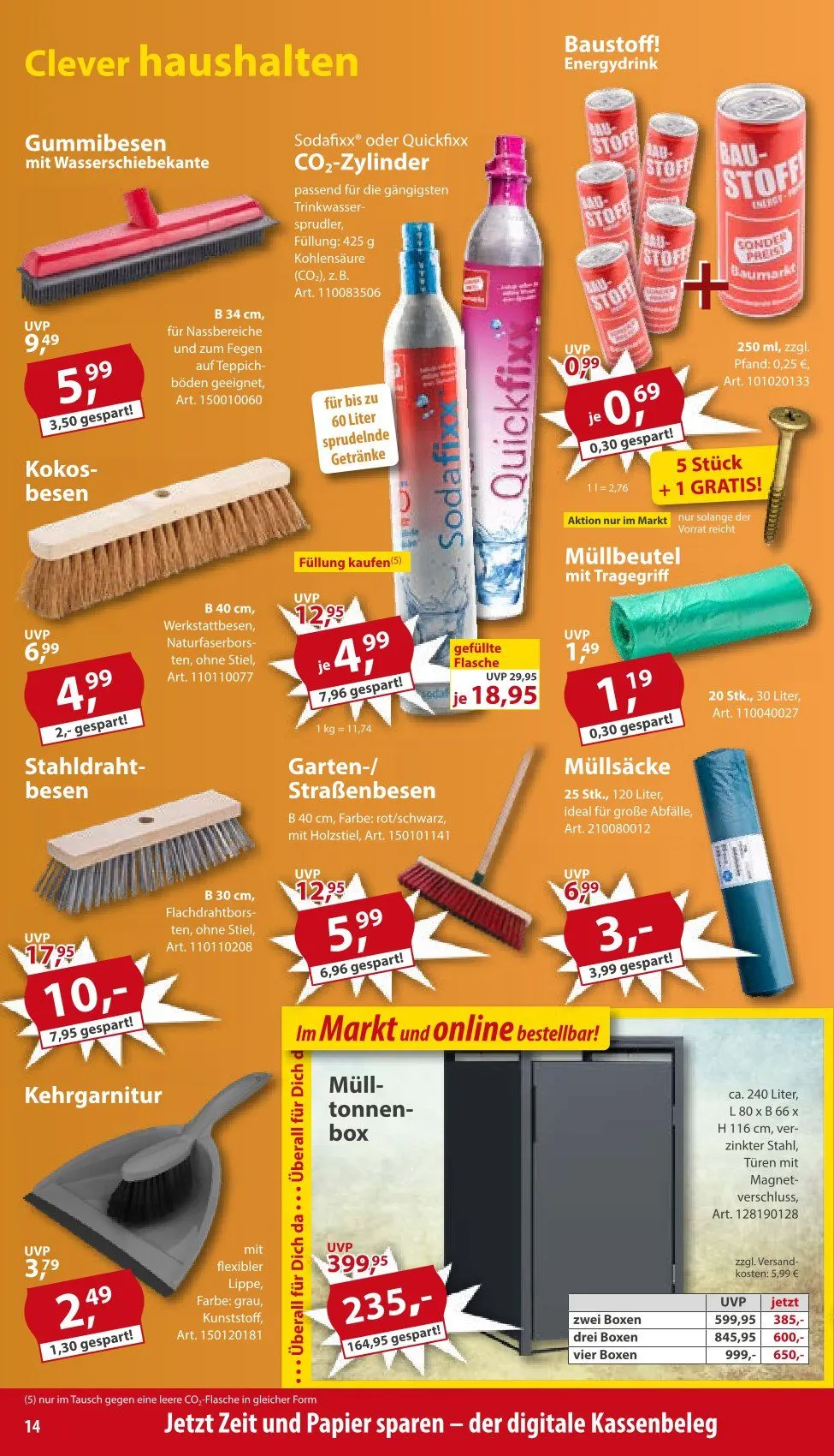 Sonderpreis-Baumarkt Angebote von 11. April bis 17. April 2026 - Prospekt seite 14