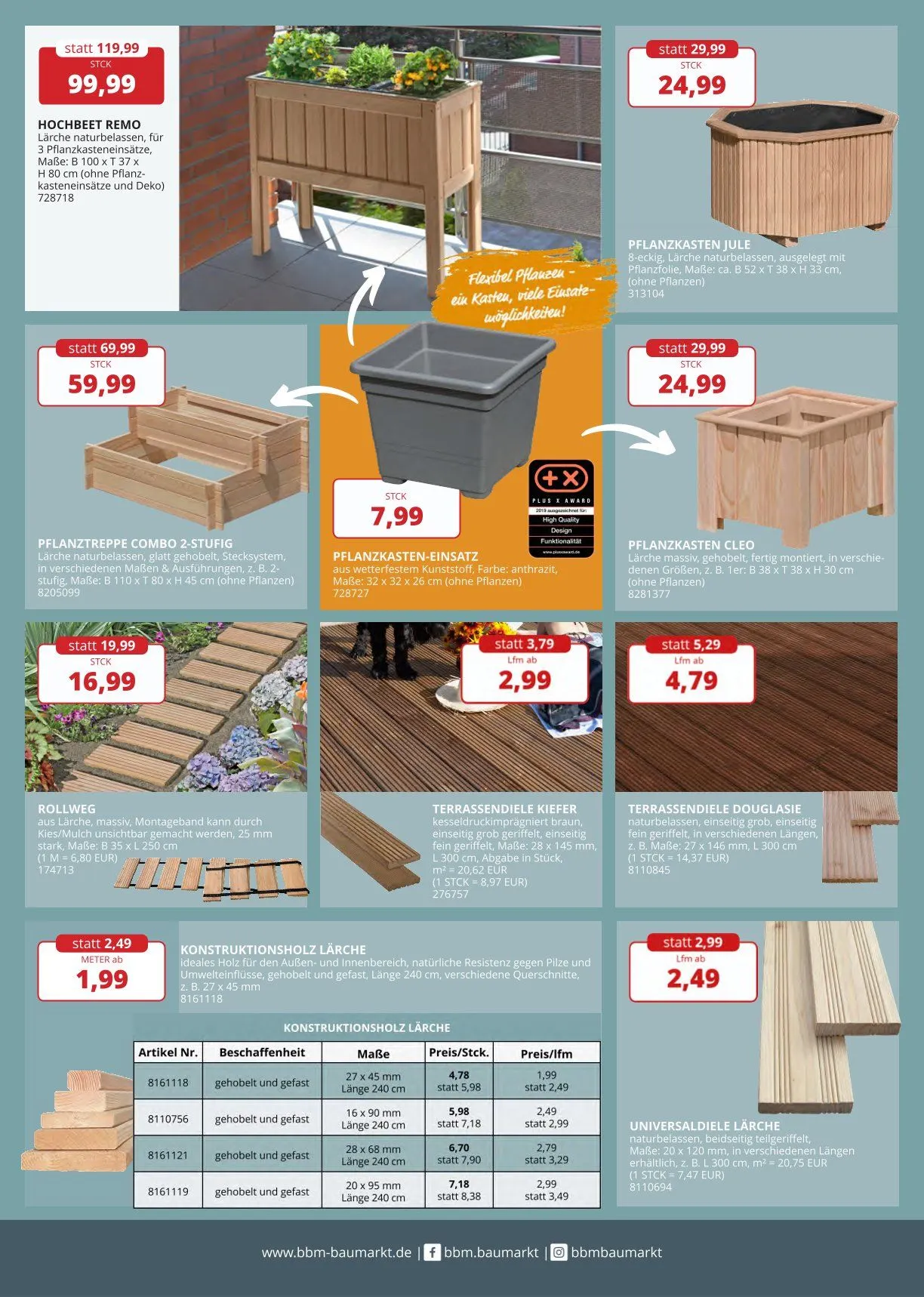 BBM Baumarkt Prospekte von 14. April bis 19. April 2025 - Prospekt seite 14