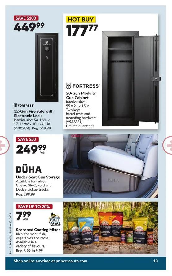 Princess Auto Sales from May 5 to May 17 2026 - flyer page 14