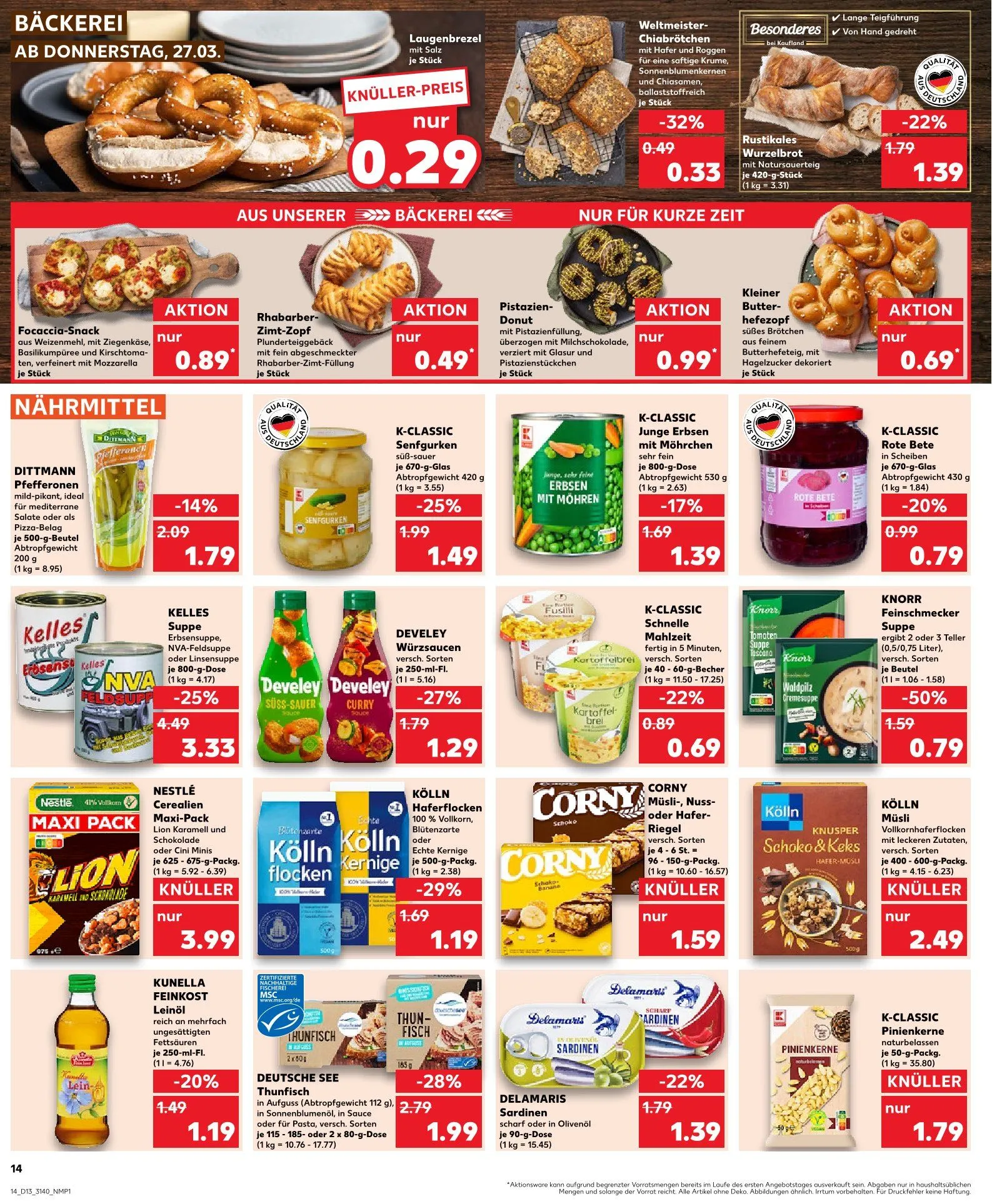 Kaufland Prospket von 27. März bis 2. April 2025 - Prospekt seite 14