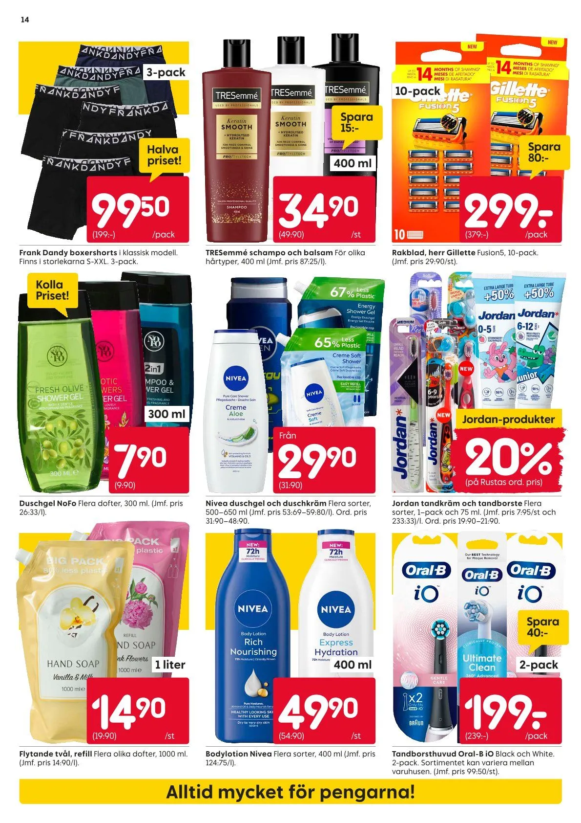 Rusta erbjudanden från 22 juni till 28 juni 2026 - Reklamblad sidor 14