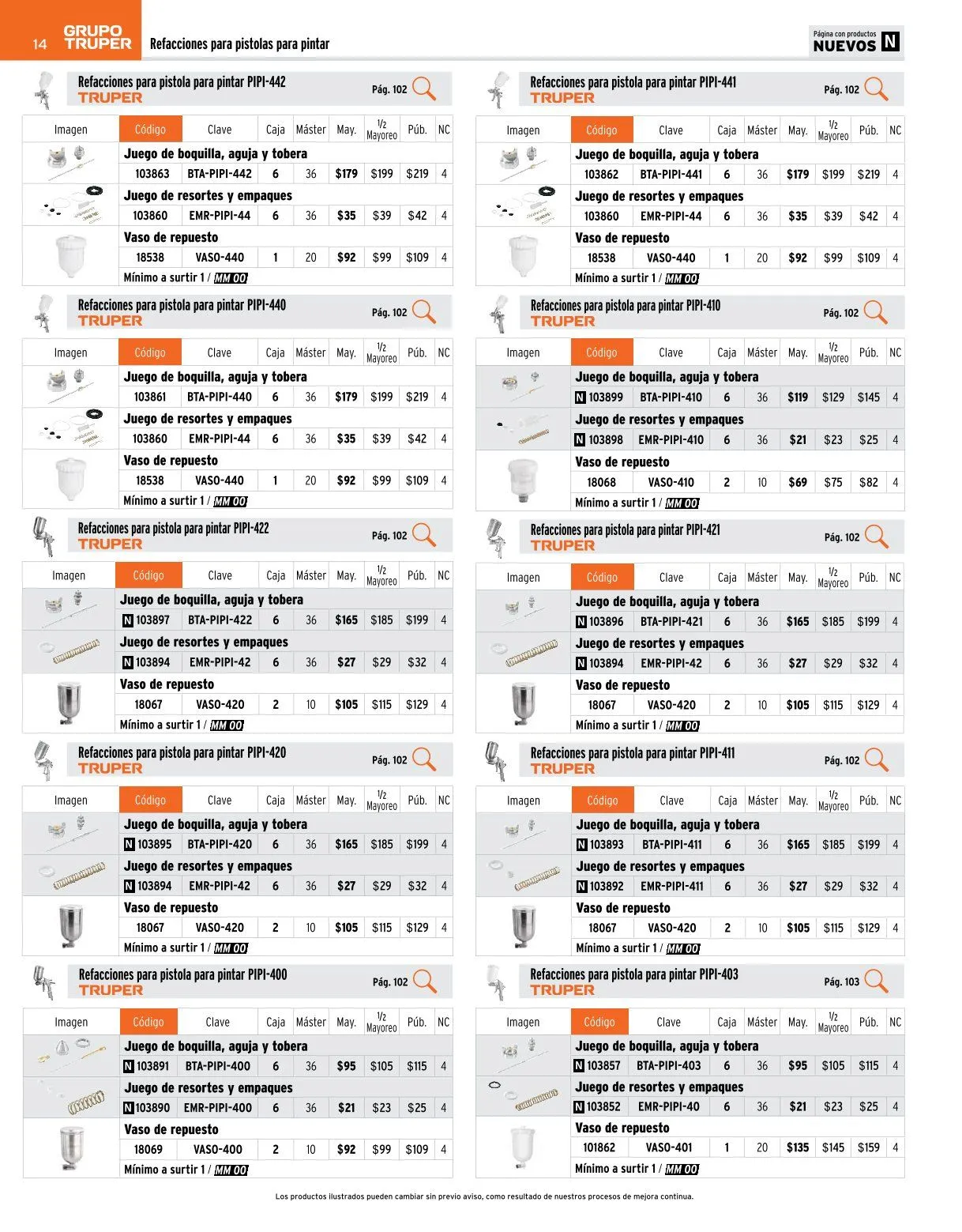 Catálogo de Truper catálogos y ofertas 20 de marzo al 30 de mayo 2026 - Pagina 14