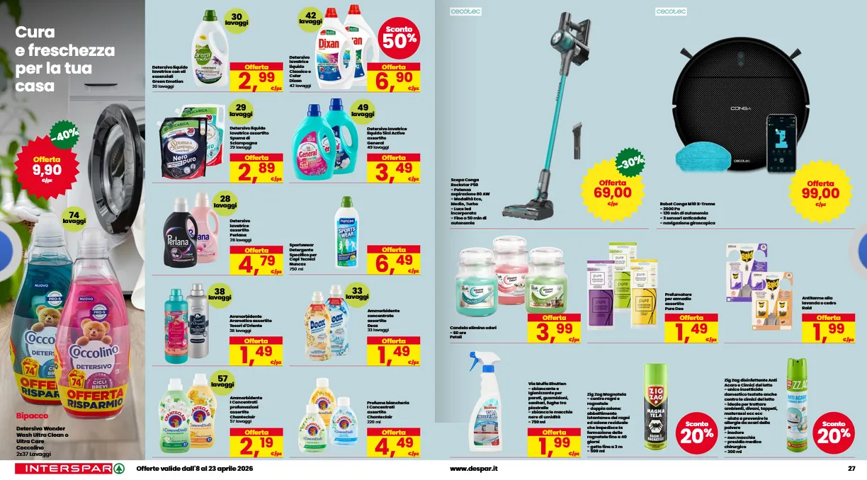 Volantini Interspar da 8 aprile a 23 aprile di 2026 - Pagina del volantino 14