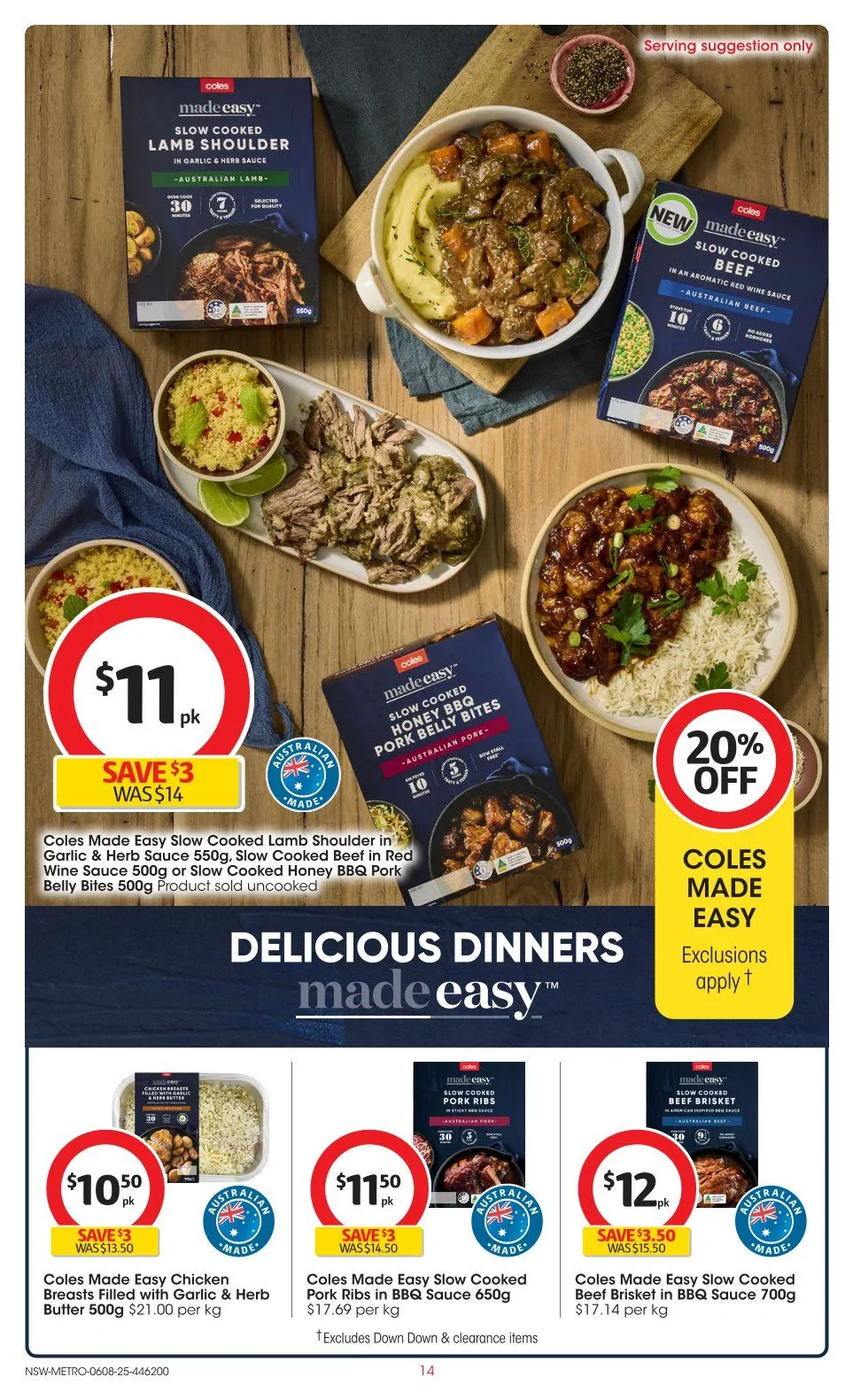Coles catalogues - Catalogue valid from 6 August to 12 August 2025 - page 14