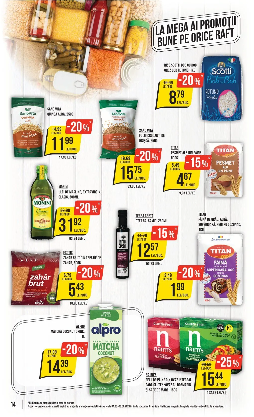 Catalog Mega Image de la 4 iunie până la 10 iunie 2026 - Revista Pagina 14