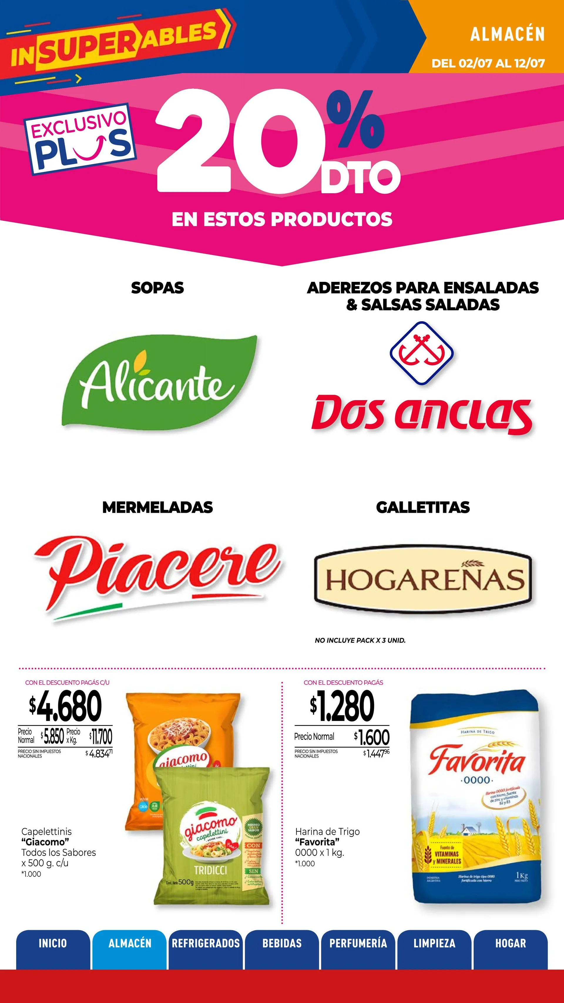 Ofertas de Ofertas La Anónima 2 de julio al 12 de julio 2026 - Página 14 del catálogo