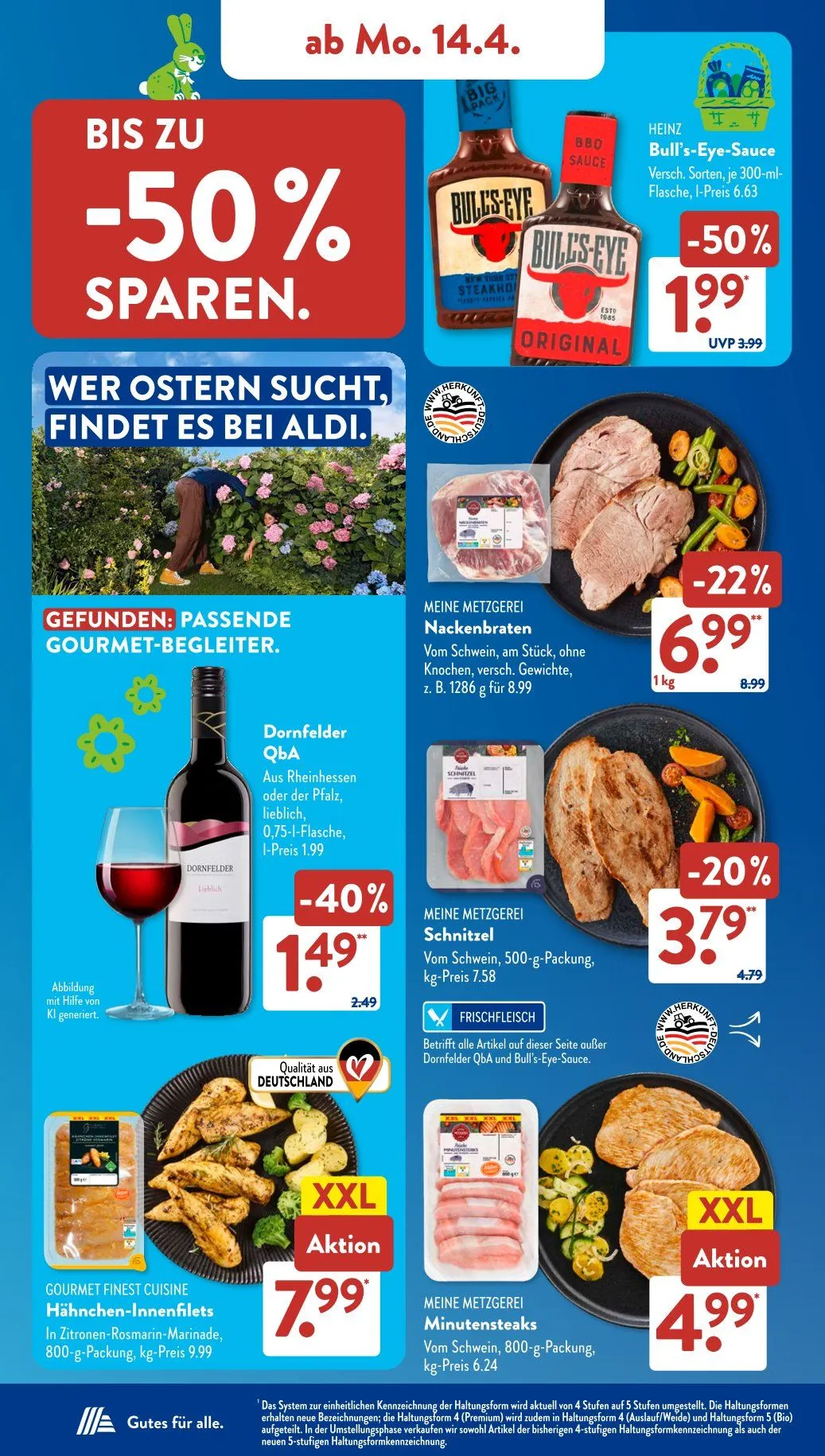 ALDI SÜD Angebote von 14. April bis 19. April 2025 - Prospekt seite 14