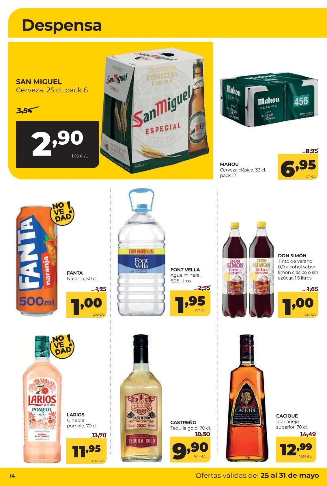 Catálogo de Alimerka Ofertas 25 de mayo al 31 de mayo 2026 - Página 14