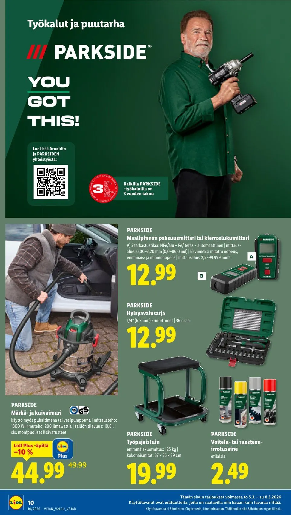  Kaupan Lidl uusimmat tarjoukset voimassa alkaen 5. maaliskuuta - 11. maaliskuuta 2026 - Tarjouslehti sivu 14