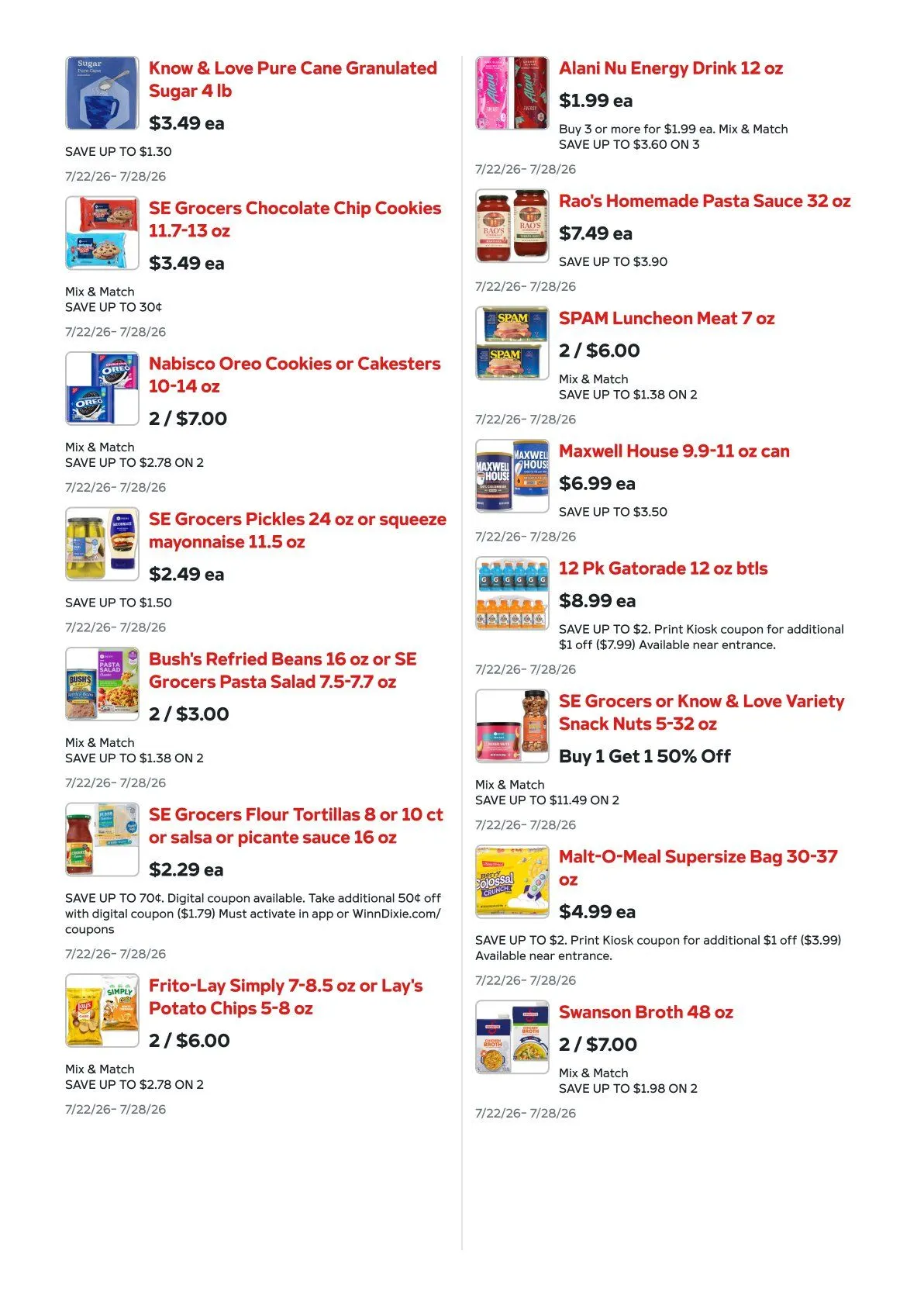 Weekly ad Harveys Supermarket from July 22 to July 28 2026 - Page 14
