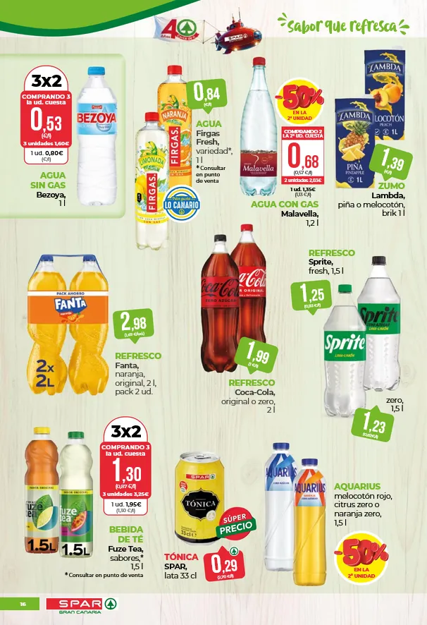 Catálogo de SPAR Gran Canaria Ofertas 10 de julio al 20 de julio 2026 - Página 14