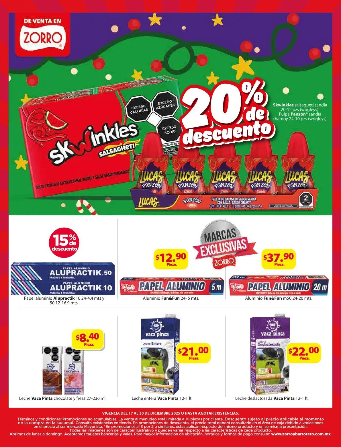 Catálogo de Zorro Ofertas 17 de diciembre al 30 de diciembre 2025 - Pagina 14