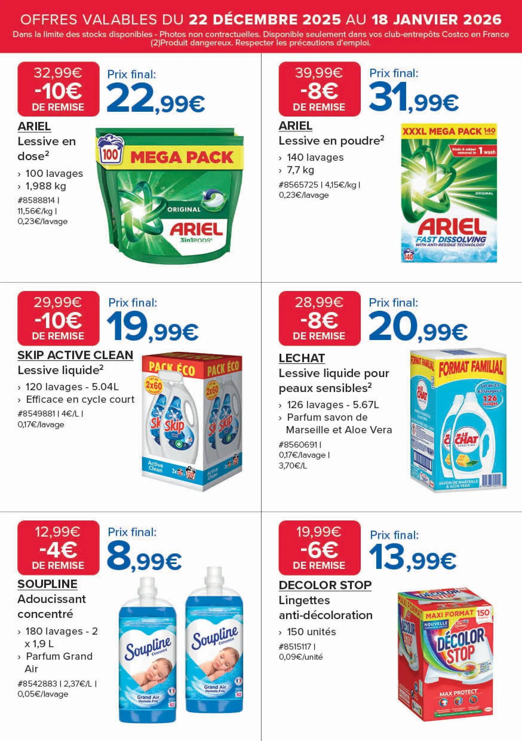 Costco Catalogue du 22 décembre au 18 janvier 2026 - Catalogue page 14