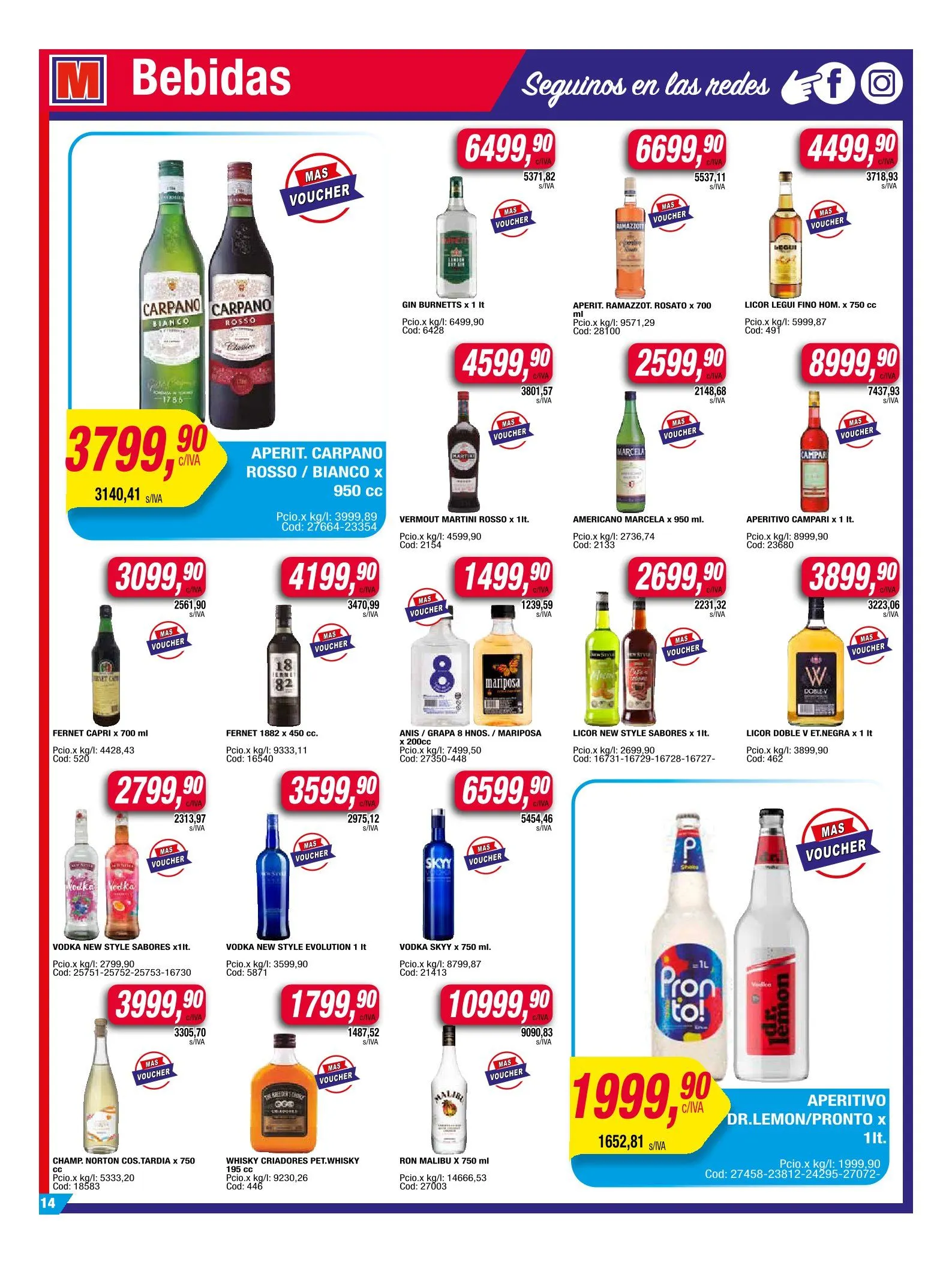 Ofertas de Ofertas Maxiconsumo 10 de marzo al 16 de marzo 2025 - Página 14 del catálogo