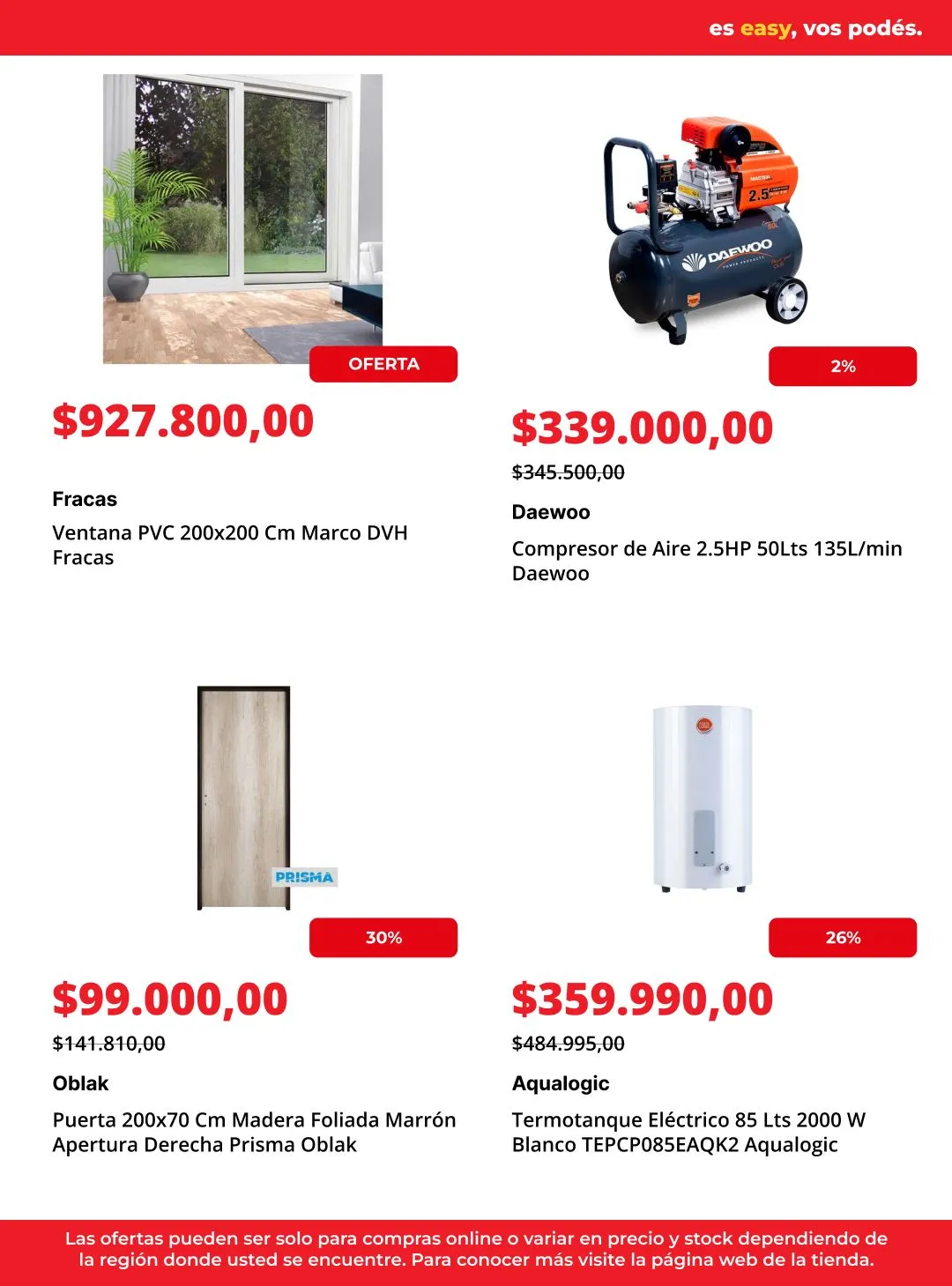 Catálogo de Easy Ofertas 19 de junio al 3 de julio 2026 - Página 13
