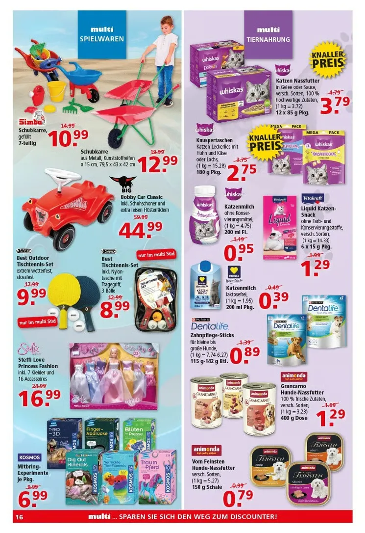 Multi Markt Angebote von 20. Juli bis 25. Juli 2026 - Prospekt seite 14
