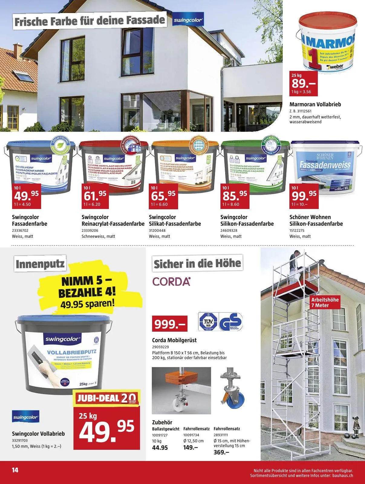  Bauhaus Prospekte von 29. Juni bis 26. Juli 2026 - Prospekt seite 14
