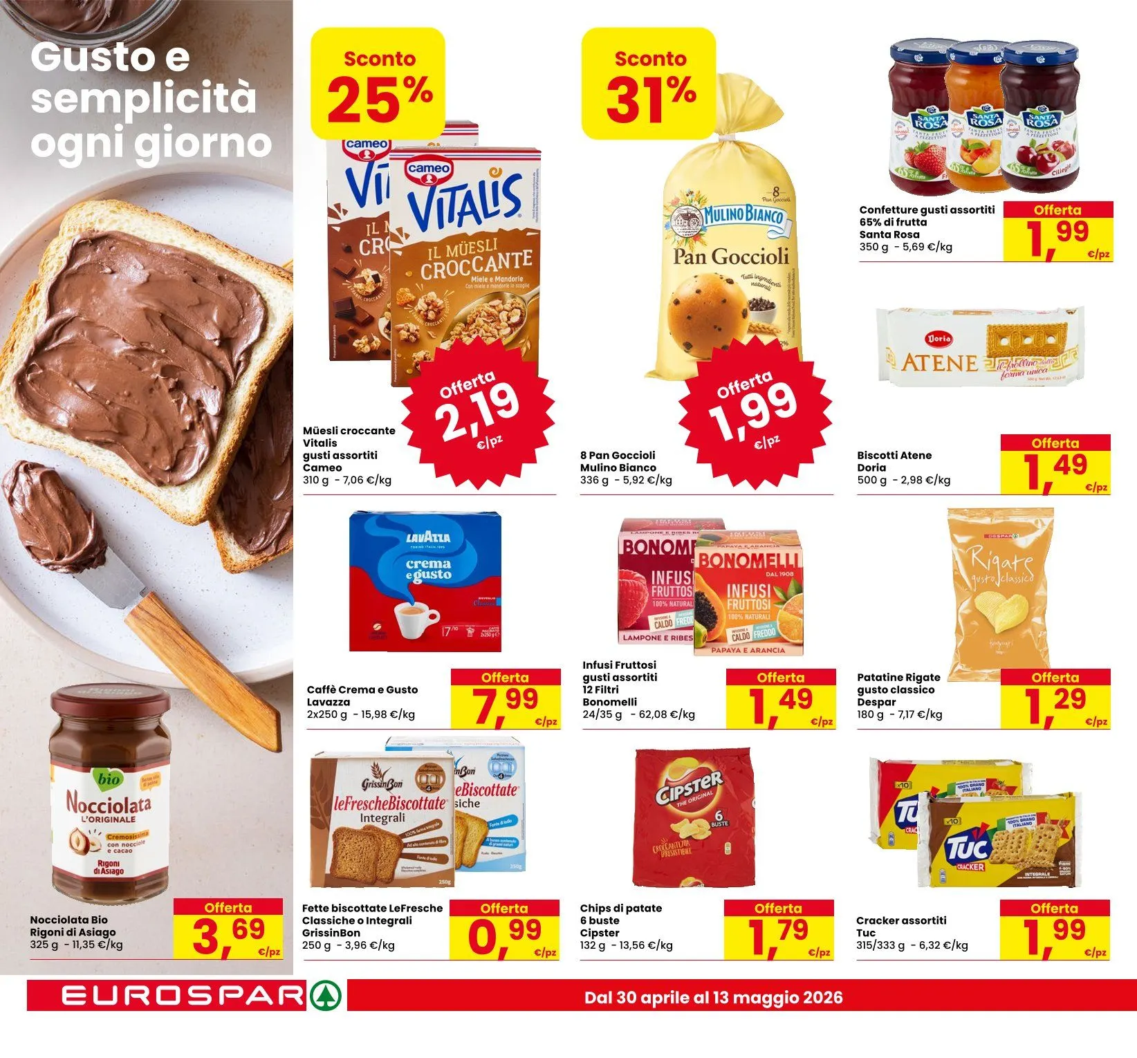 Volantini Eurospar da 30 aprile a 13 maggio di 2026 - Pagina del volantino 14