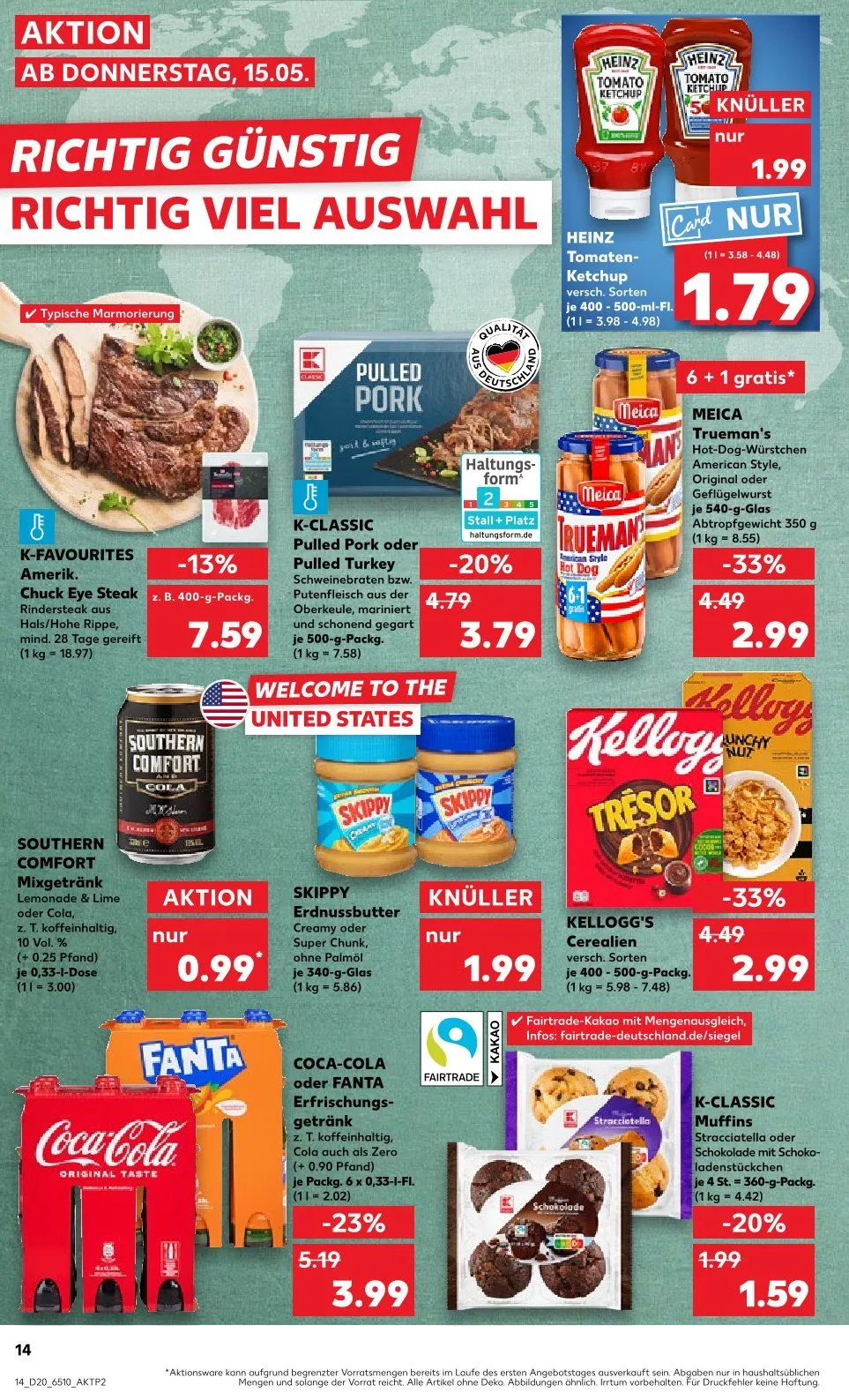 Kaufland Prospekt von 15. Mai bis 21. Mai 2025 - Prospekt seite 14