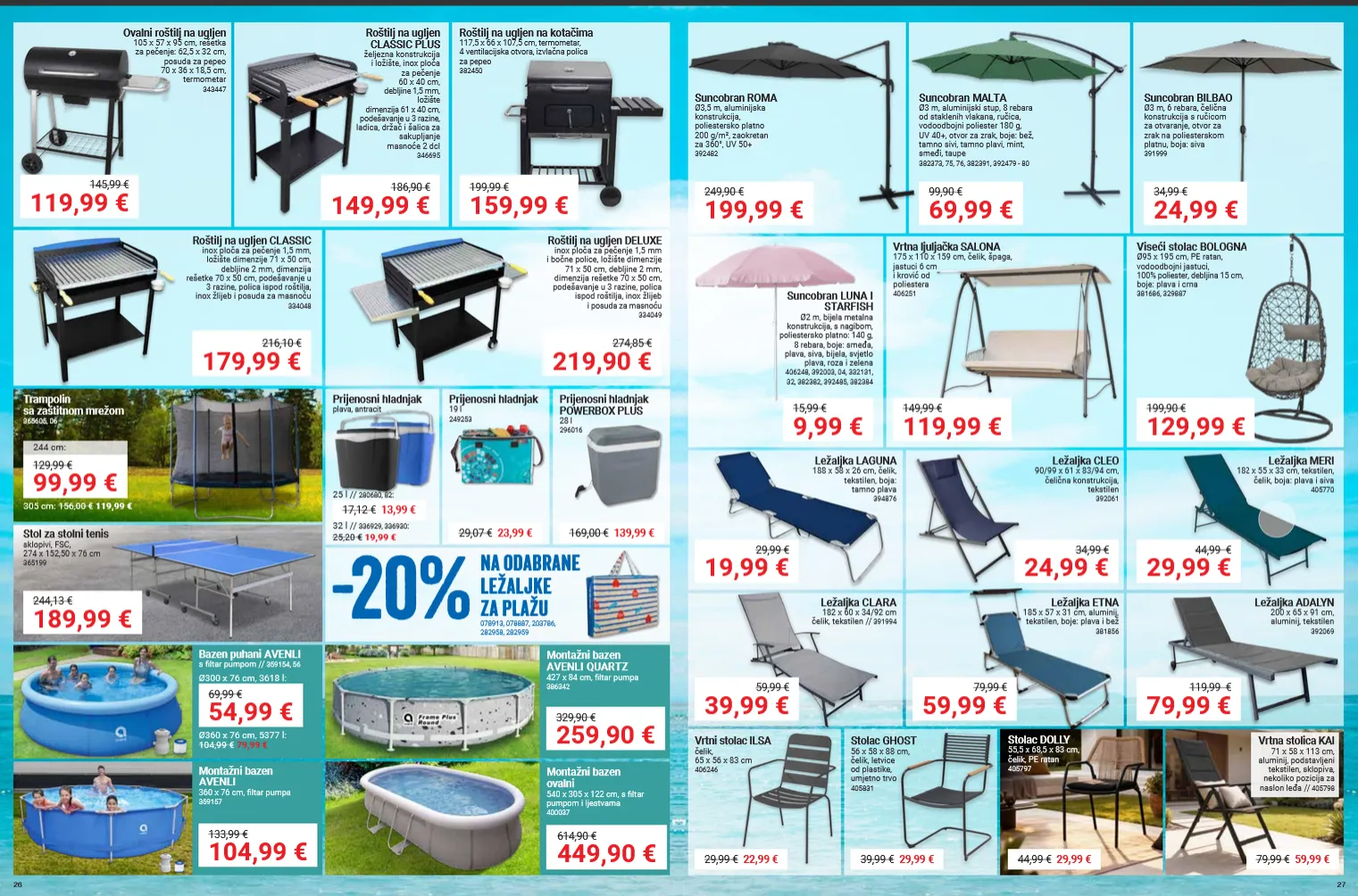 Katalog Pevex  od 25. lipnja do 20. srpnja 2026. - Pregled Stranica 14