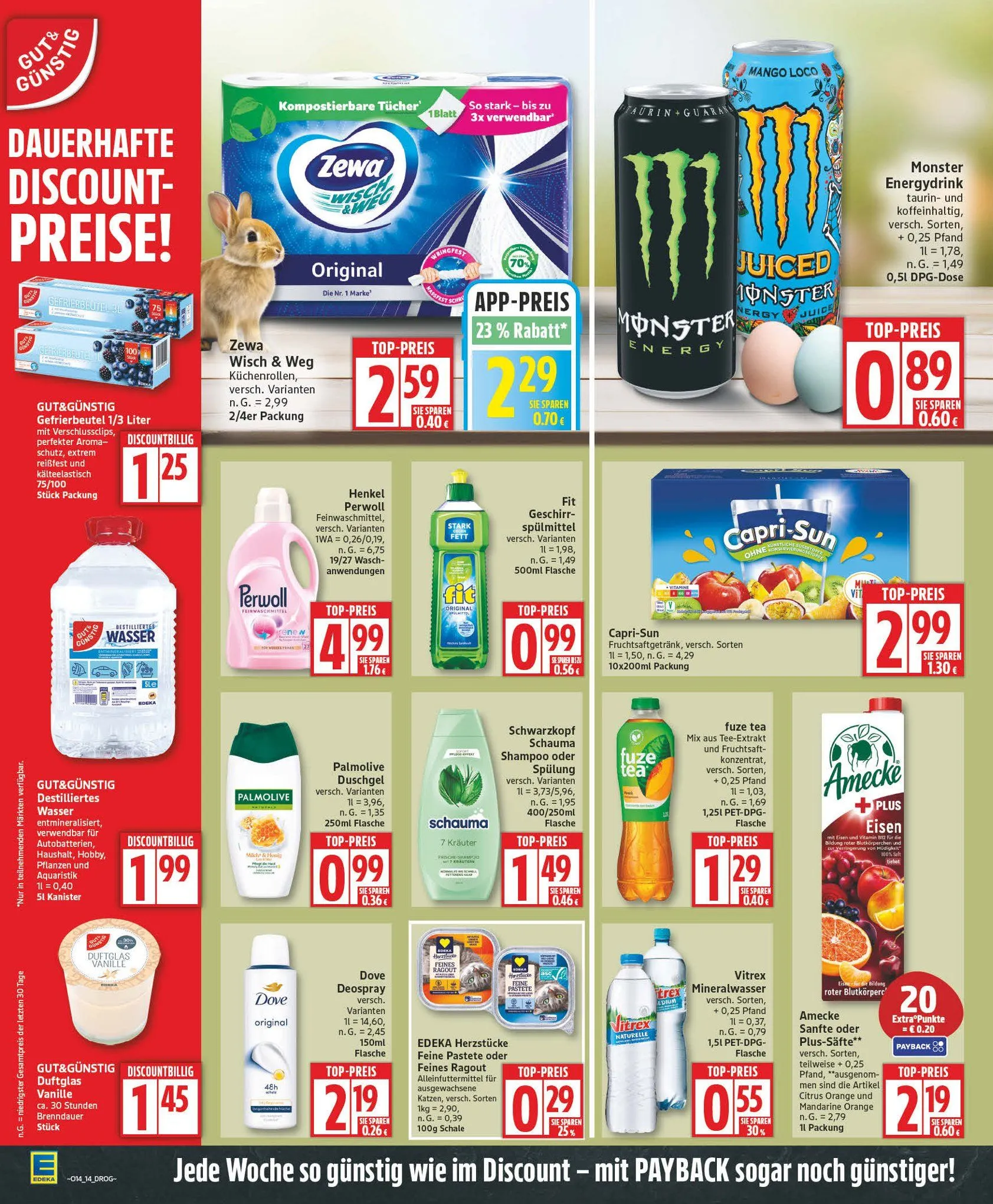 Edeka Angebote von 30. März bis 3. April 2026 - Prospekt seite 14