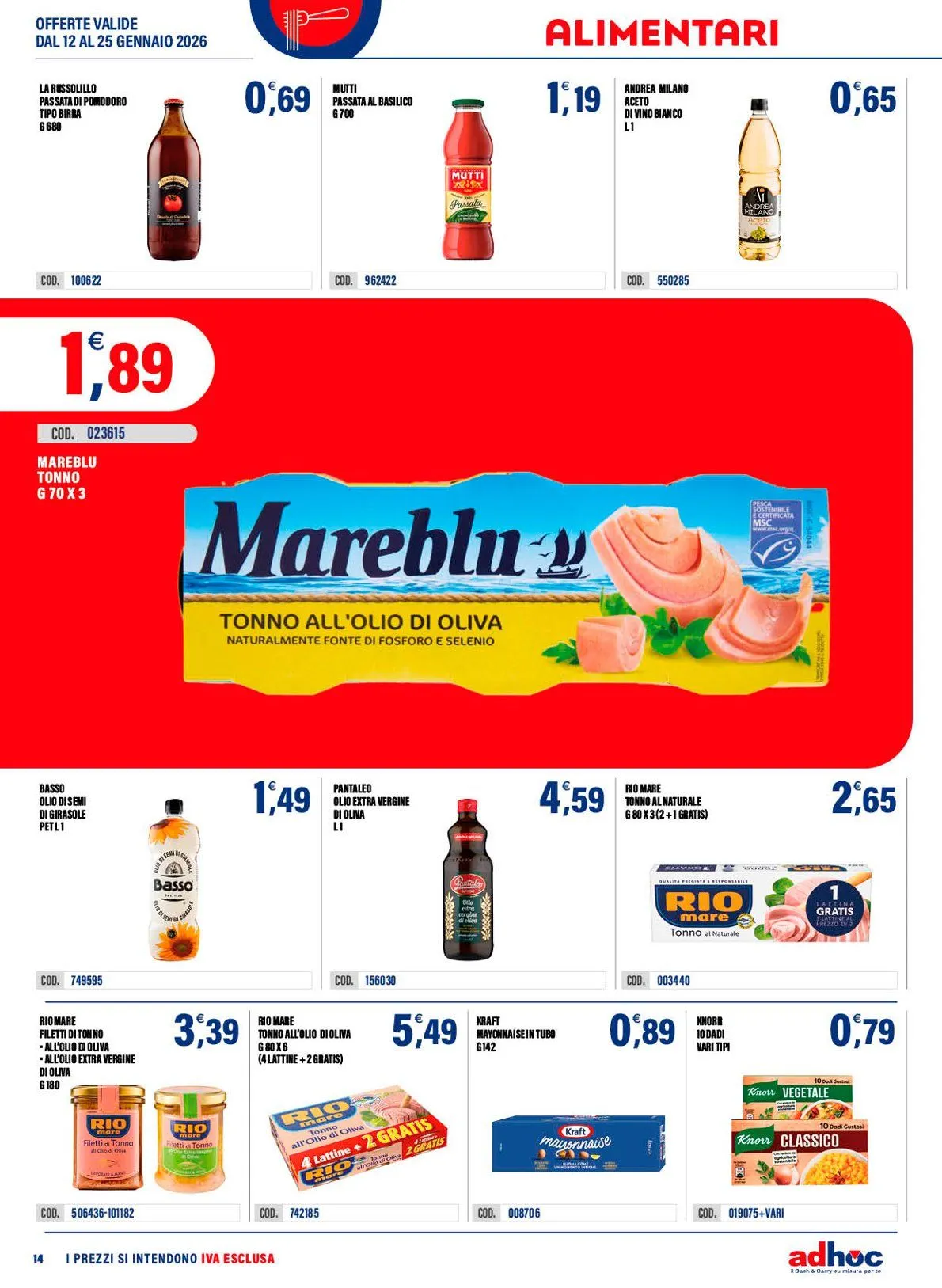 Volantino da 12 gennaio a 25 gennaio di 2026 - Pagina del volantino 14