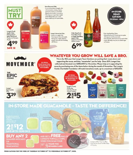 Longo's Sales from October 23 to October 28 2025 - flyer page 14