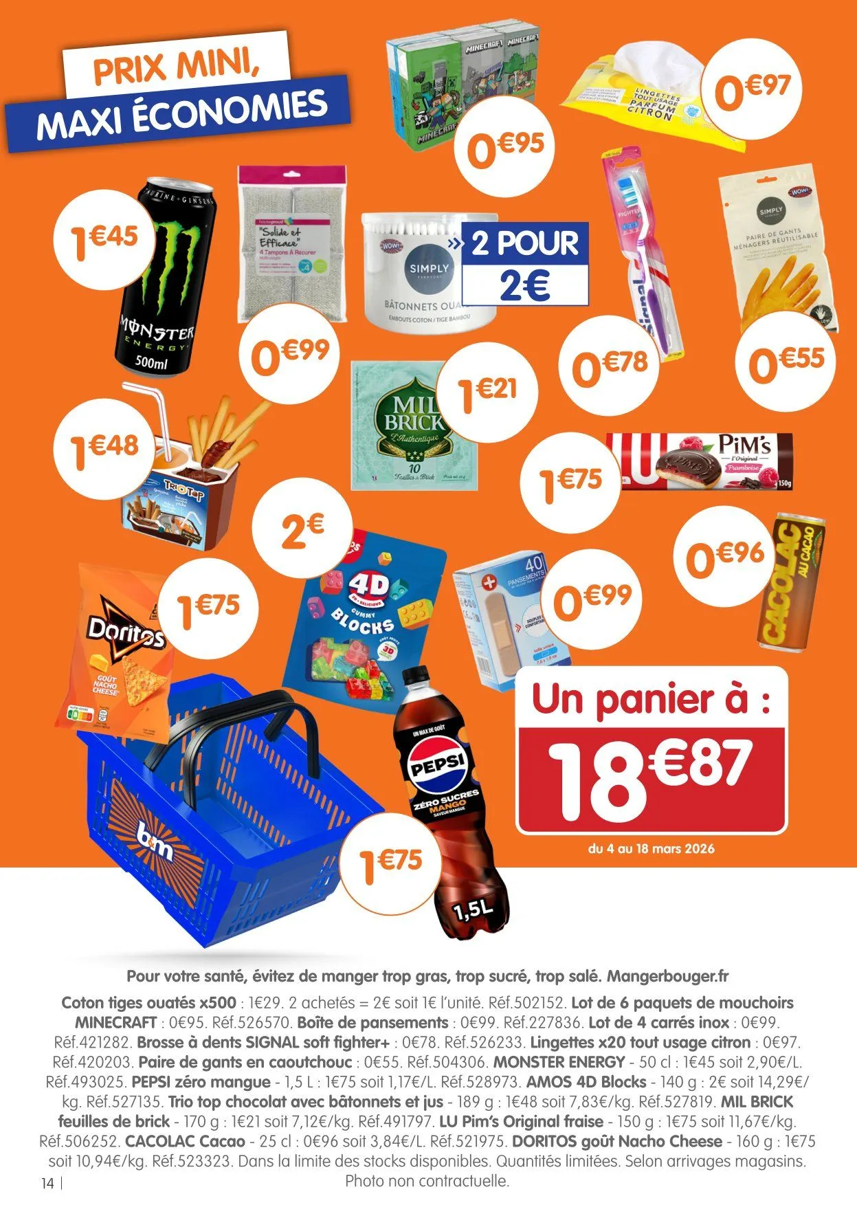 Catalogues B&M du 6 mars au 11 mars 2026 - Catalogue page 14
