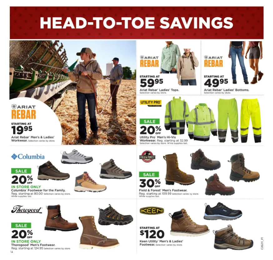 Weekly promotion Fleet Farm Sales spanning from May 18 to May 25 2026 - Page 14 for Catalogue 365