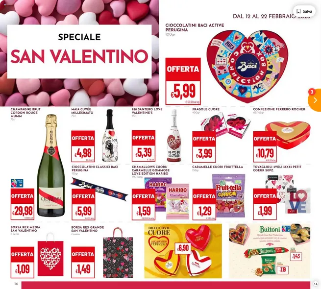 Volantini Pan da 12 febbraio a 22 febbraio di 2026 - Pagina del volantino 14