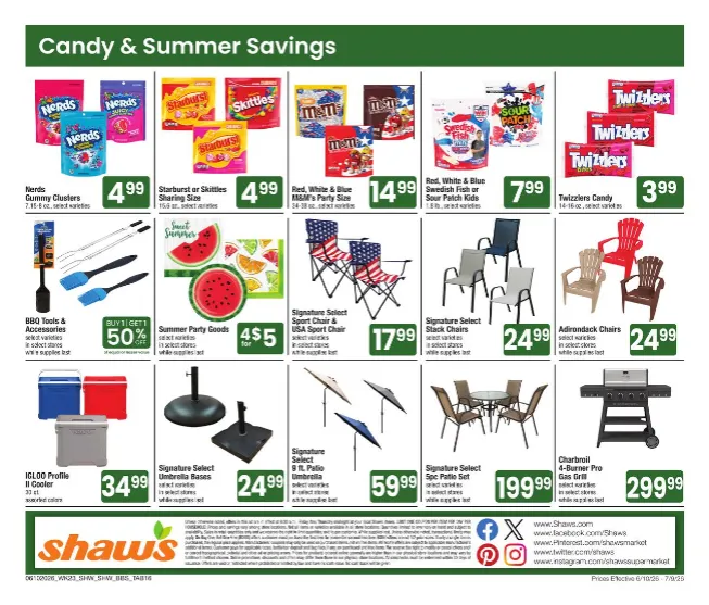 Weekly ad Shaw's  Sales from June 10 to July 9 2026 - Page 14