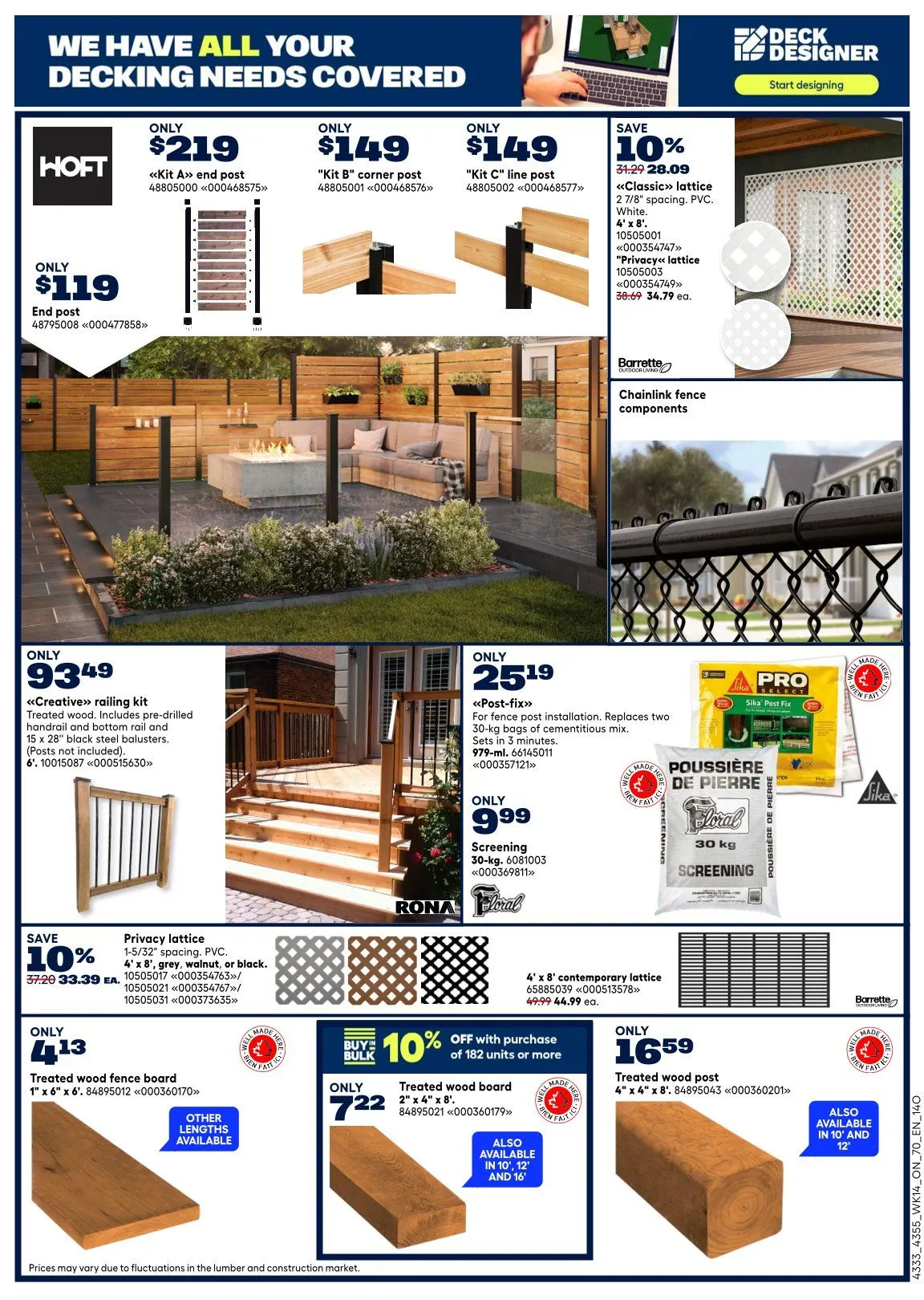 RONA Sales from April 30 to May 6 2026 - flyer page 14
