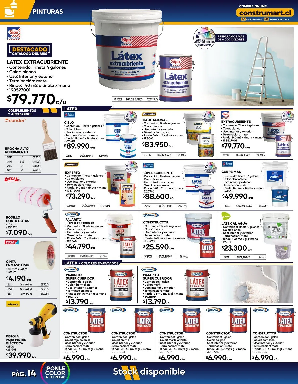 Catálogo de Ofertas en Construmart 16 de marzo al 31 de marzo 2026 - Página 14