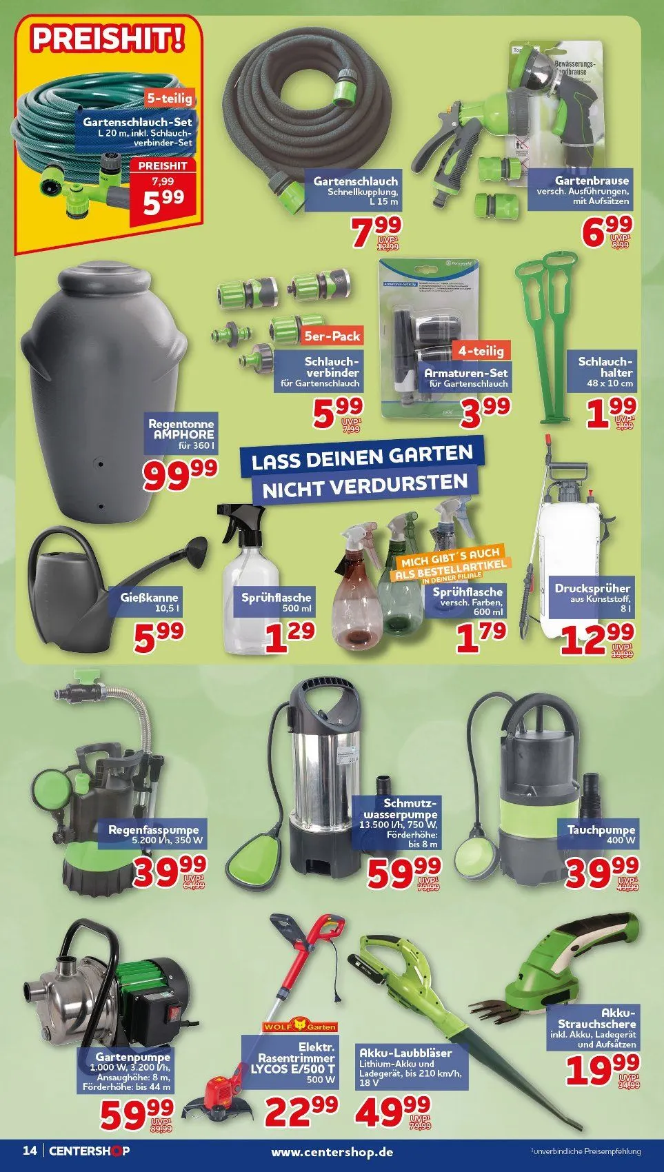 Centershop Angebote von 1. Juni bis 6. Juni 2026 - Prospekt seite 14