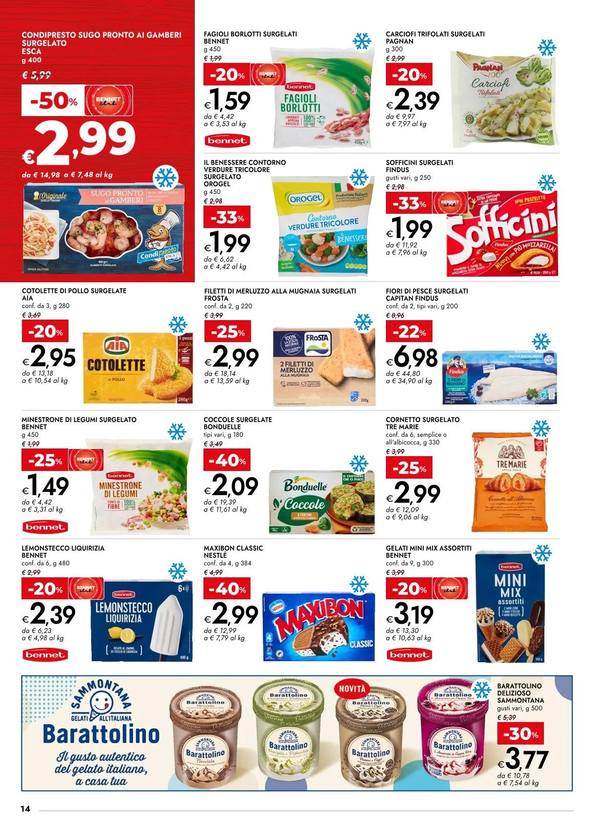  Volantini bennet da 7 aprile a 22 aprile di 2026 - Pagina del volantino 14