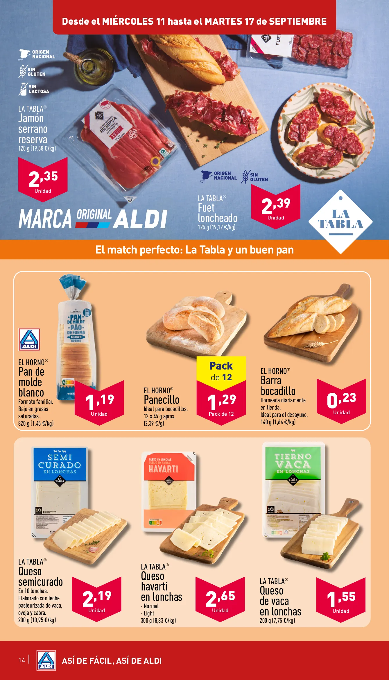 Catálogo de Aldi Ofertas 11 de septiembre al 17 de septiembre 2024 - Página 14