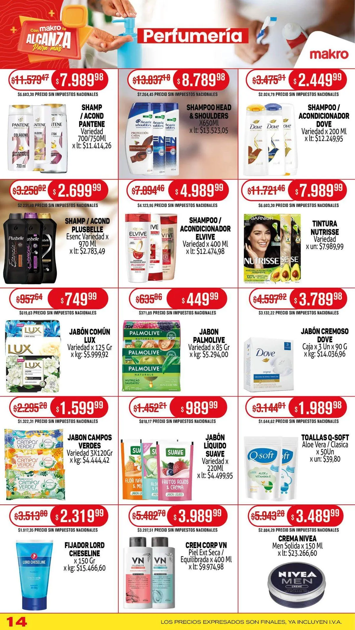 Ofertas de Makro Ofertas 4 de septiembre al 11 de septiembre 2025 - Página 14 del catálogo