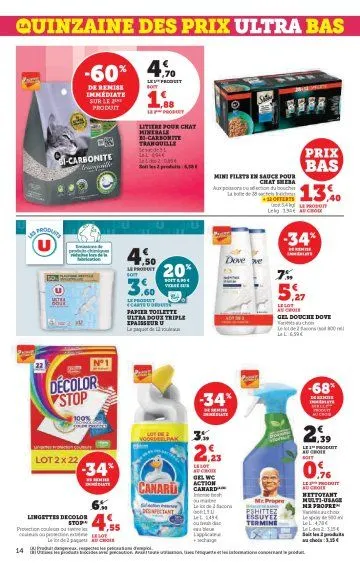 Promos de Super U du 11 mars au 23 mars 2025 - Catalogue page 14