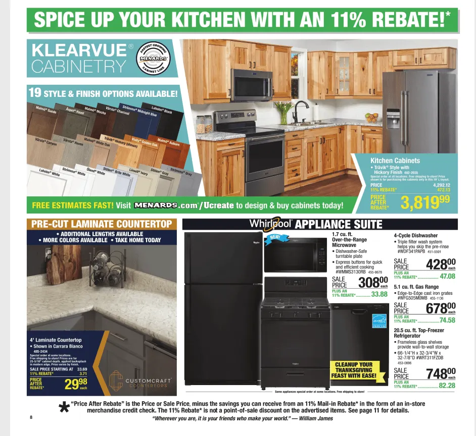 Weekly ad Menards Weekly Ad from October 30 to November 10 2024 - Page 13