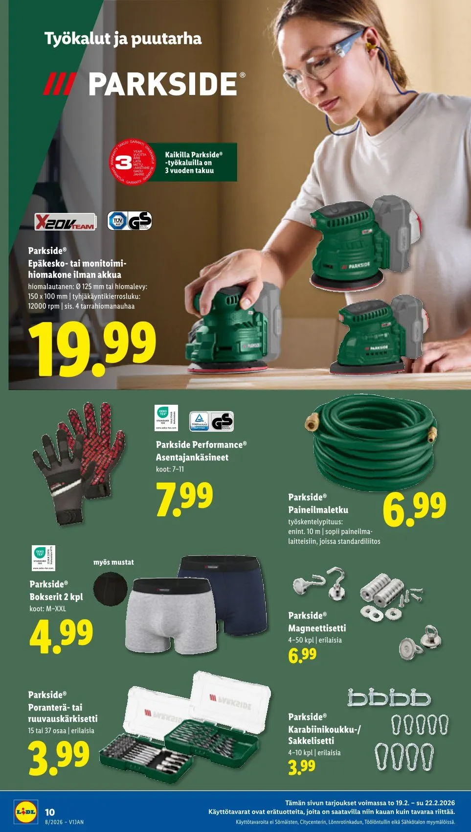 Kaupan Lidl uusimmat tarjoukset voimassa alkaen 19. helmikuuta - 25. helmikuuta 2026 - Tarjouslehti sivu 14