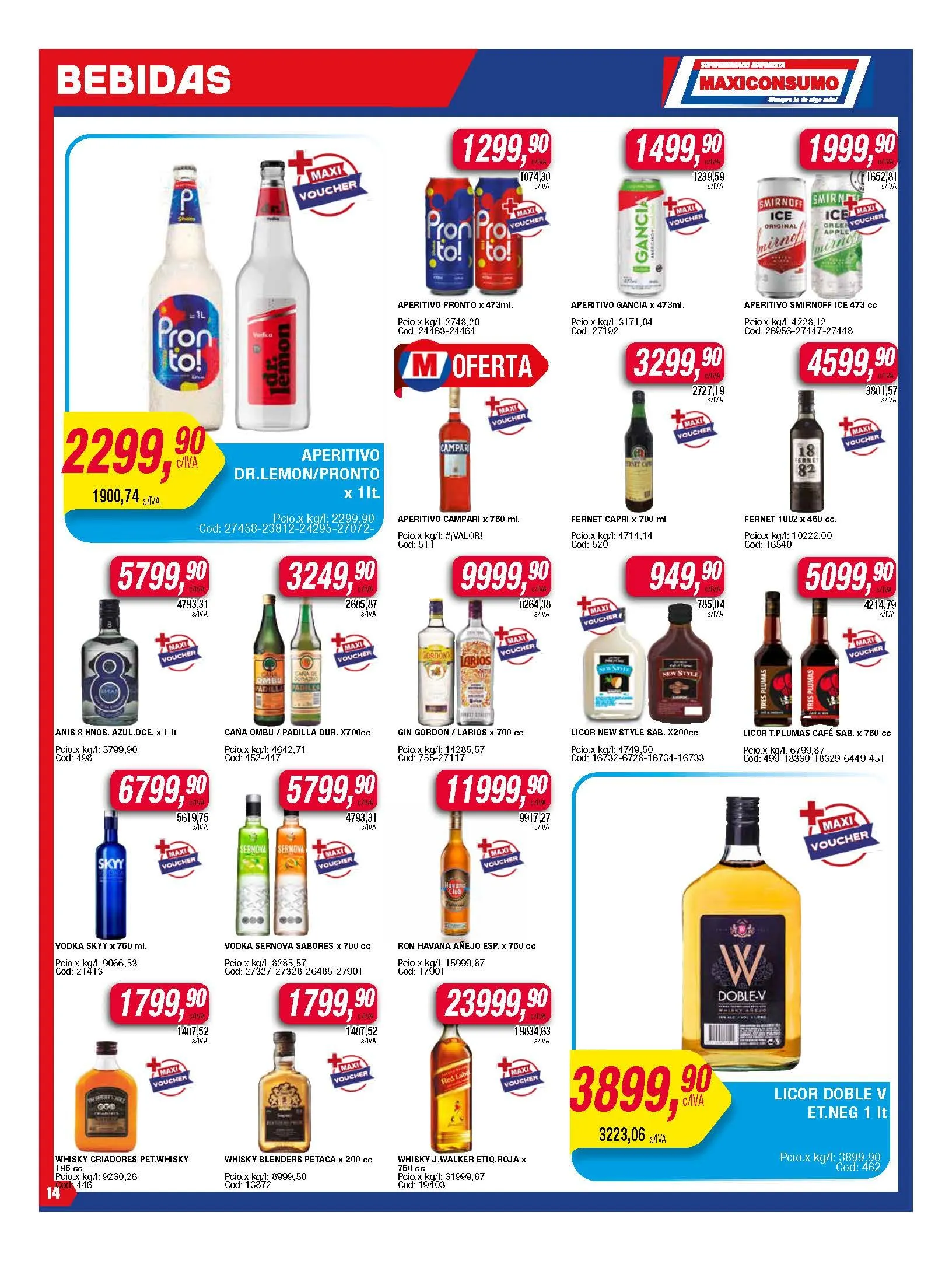 Ofertas de Ofertas de la semana Maxiconsumo 2 de junio al 8 de junio 2025 - Página 14 del catálogo