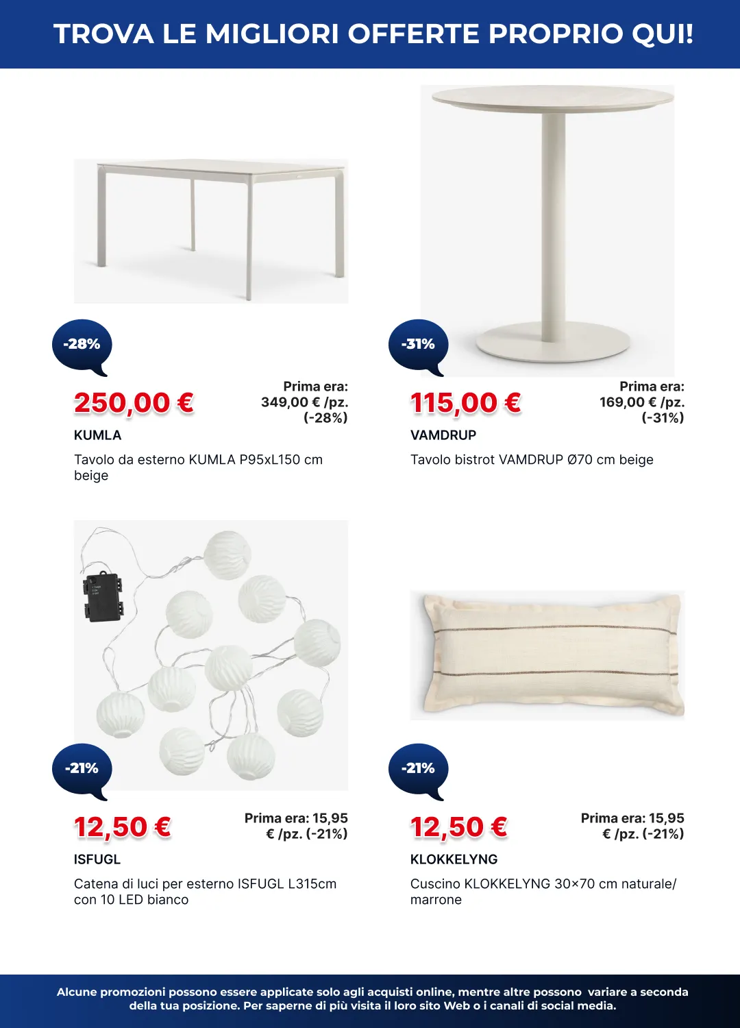 JYSK Volantino da 17 aprile a 30 aprile di 2026 - Pagina del volantino 14