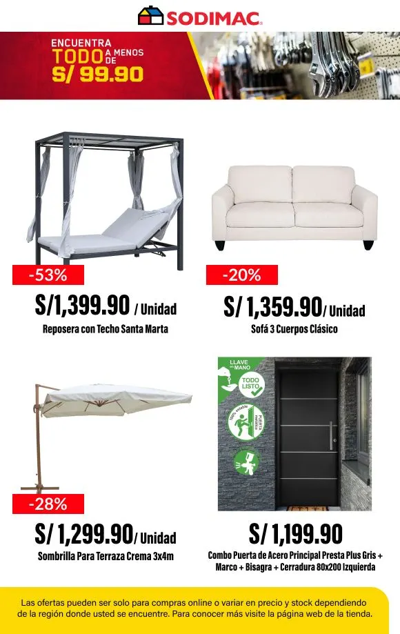 Catalogo de Sodimac Liquidación semanal 4 de julio al 18 de julio 2025 - Pag 9