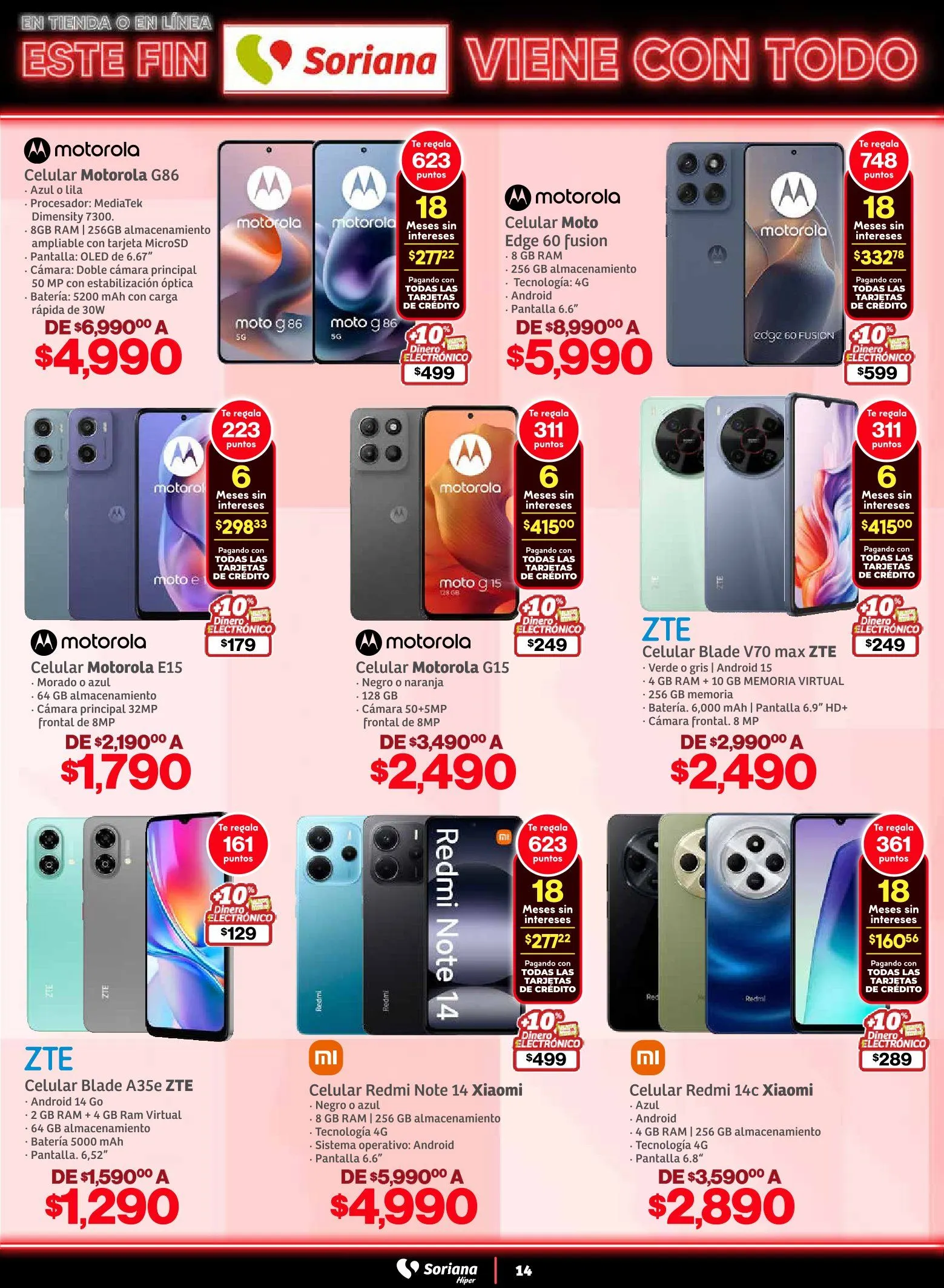 Catálogo de Soriana Ofertas 6 de noviembre al 12 de noviembre 2025 - Pagina 14