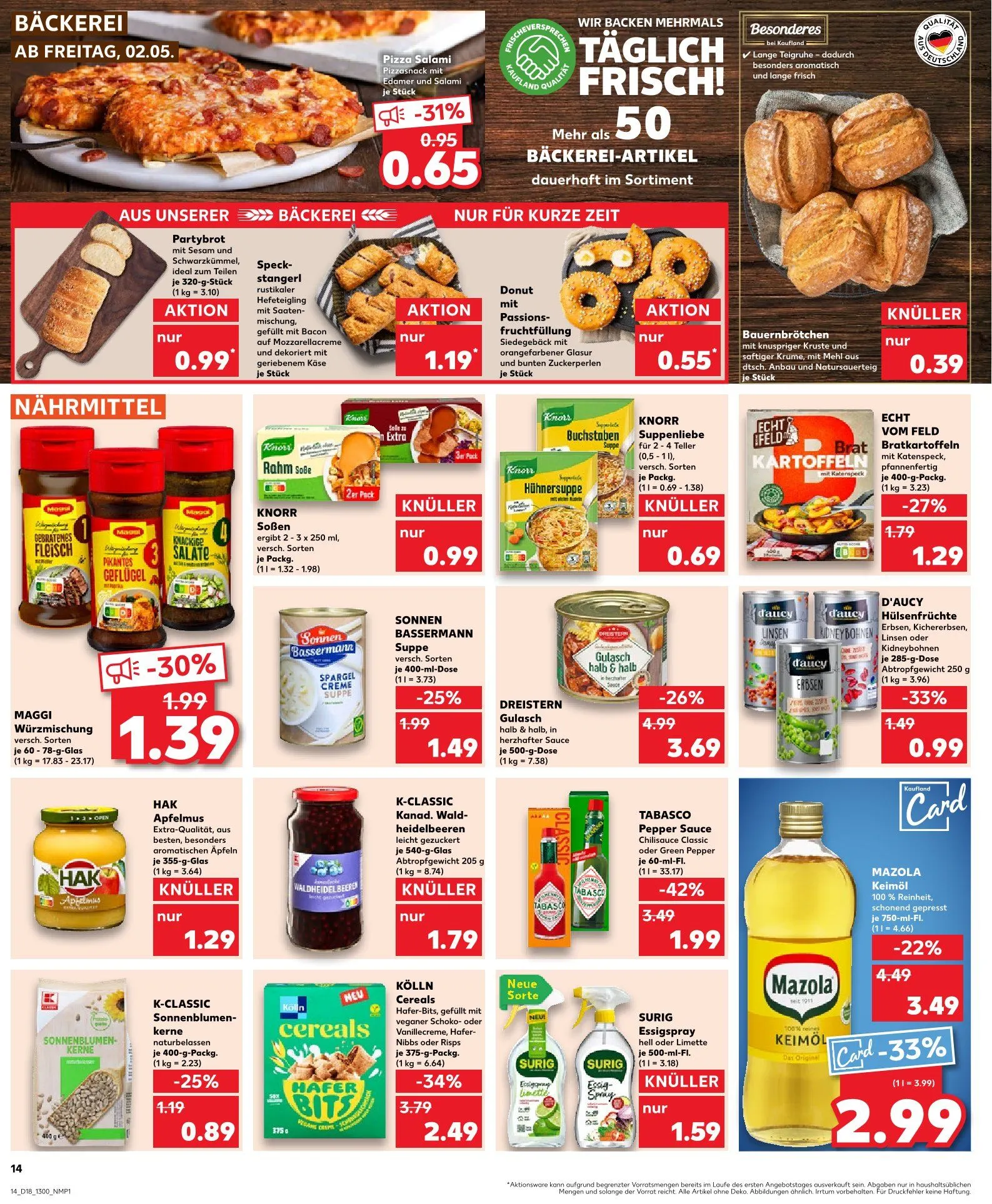 Kaufland Prospekt von 2. Mai bis 7. Mai 2025 - Prospekt seite 14