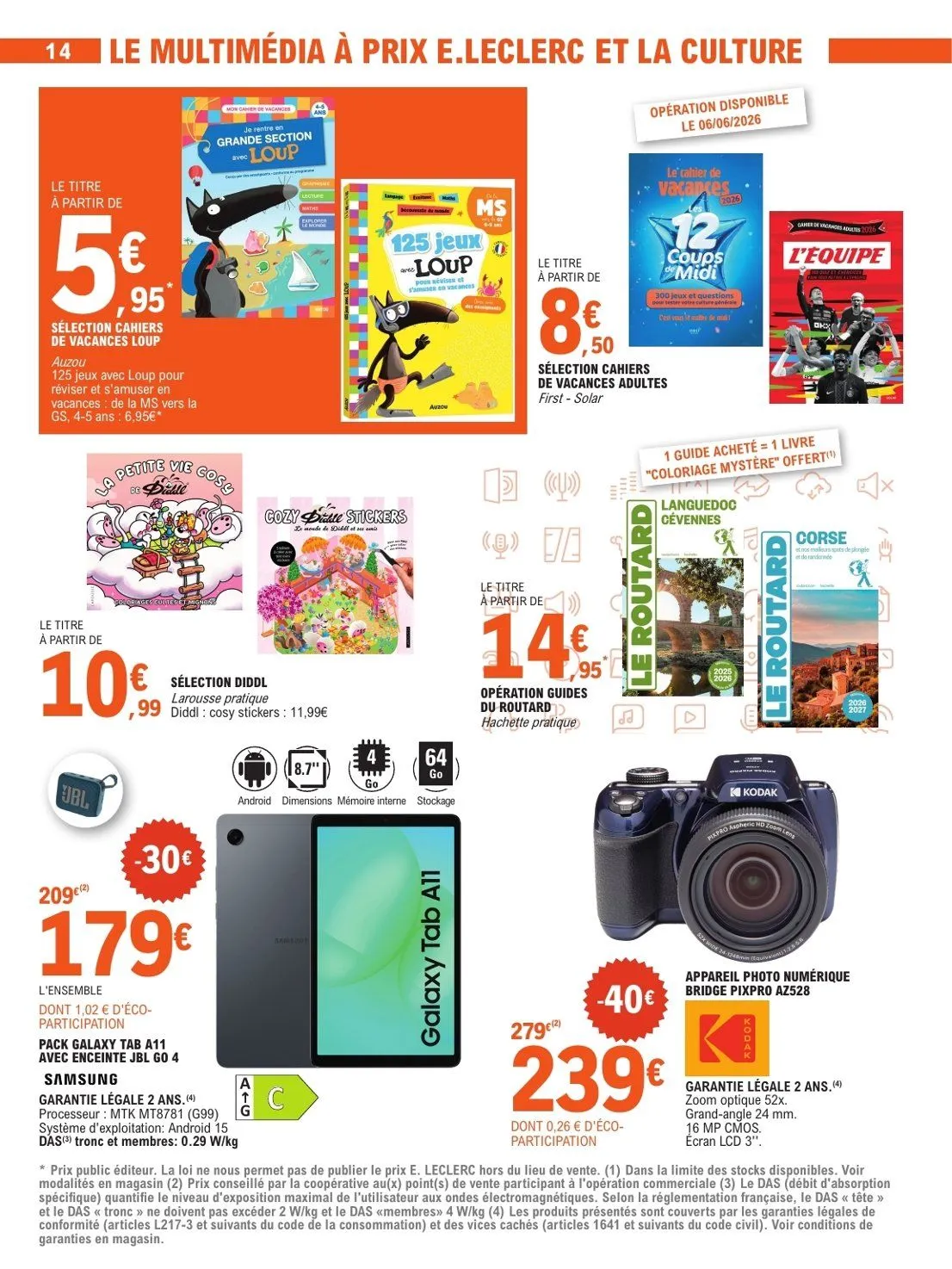 Catalogues E.Leclerc Brico du 2 juin au 20 juin 2026 - Catalogue page 14