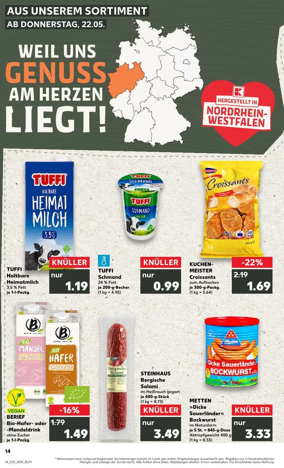 Kaufland Prospekt von 22. Mai bis 28. Mai 2025 - Prospekt seite 14